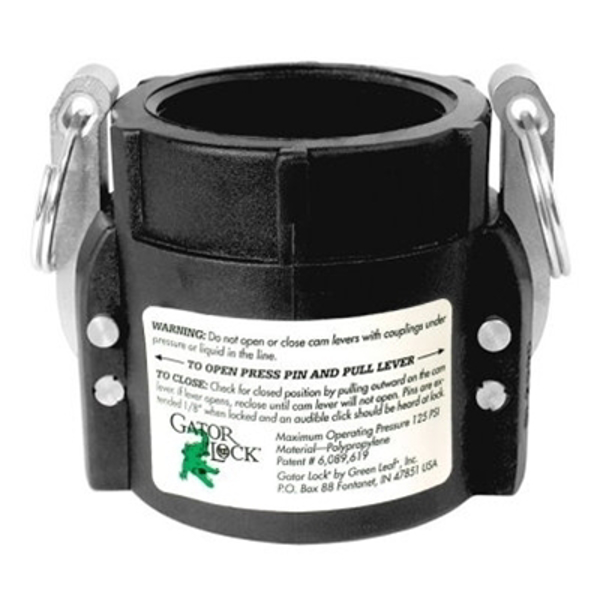 Gator Lock 1-1/2" Female Cam x 1-1/2" FPT