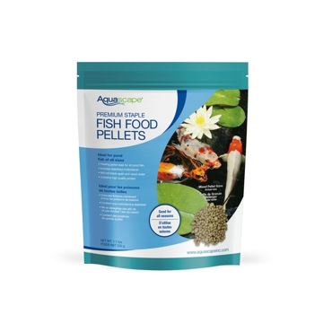 Aquascape Staple Fish Food- Mixed Pellets- 1.1 lbs