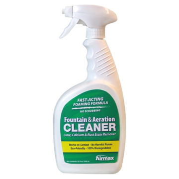 Airmax Fountain & Aerator Cleaner- 32oz Spray Bottle