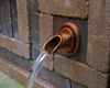 Atlantic Ravenna Wall Spout (Copper/Oval Plate)