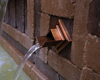 Atlantic Verona Wall Spout (Copper/Square Plate)