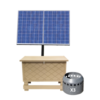  Solaer 2.3 Solar Lake Bed Aeration - 3 Duraplate Diffusers