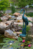 Aquascape Crane with Lowered Head Spitter