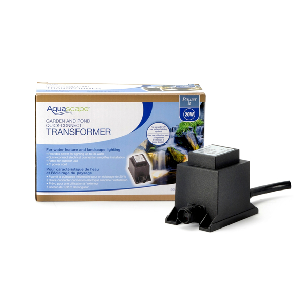 Aquascape Quick-Connect 20-Watt 12V Transformer